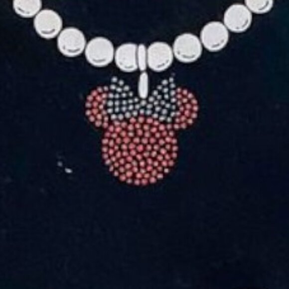 Girls Minnie Mouse Onesie Size 6-9 Months Black - Picture 5 of 8